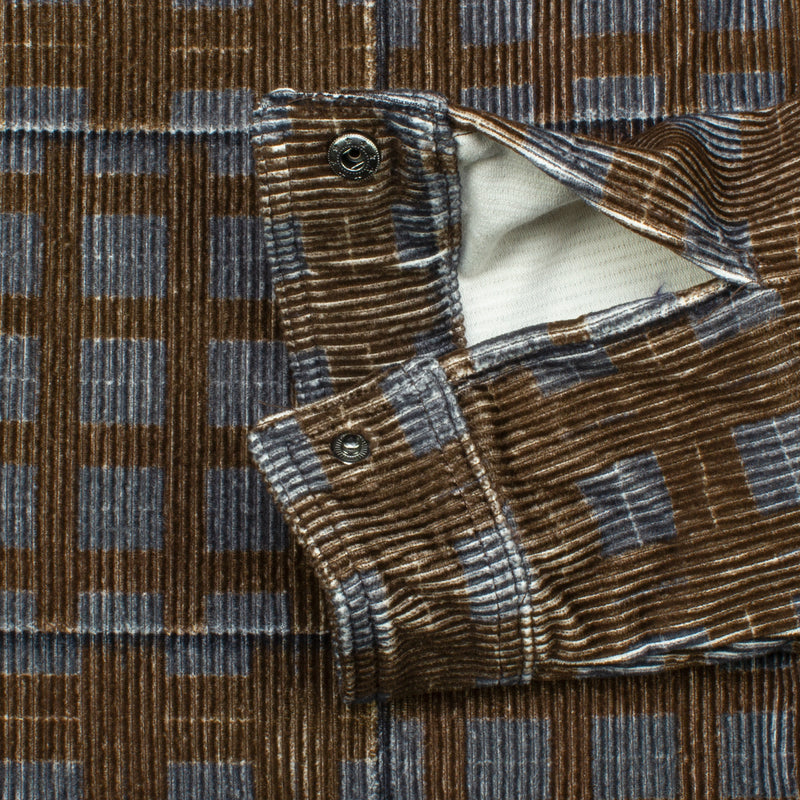 Pop Trading Company Gilles de Brock Corduroy Check Shirt