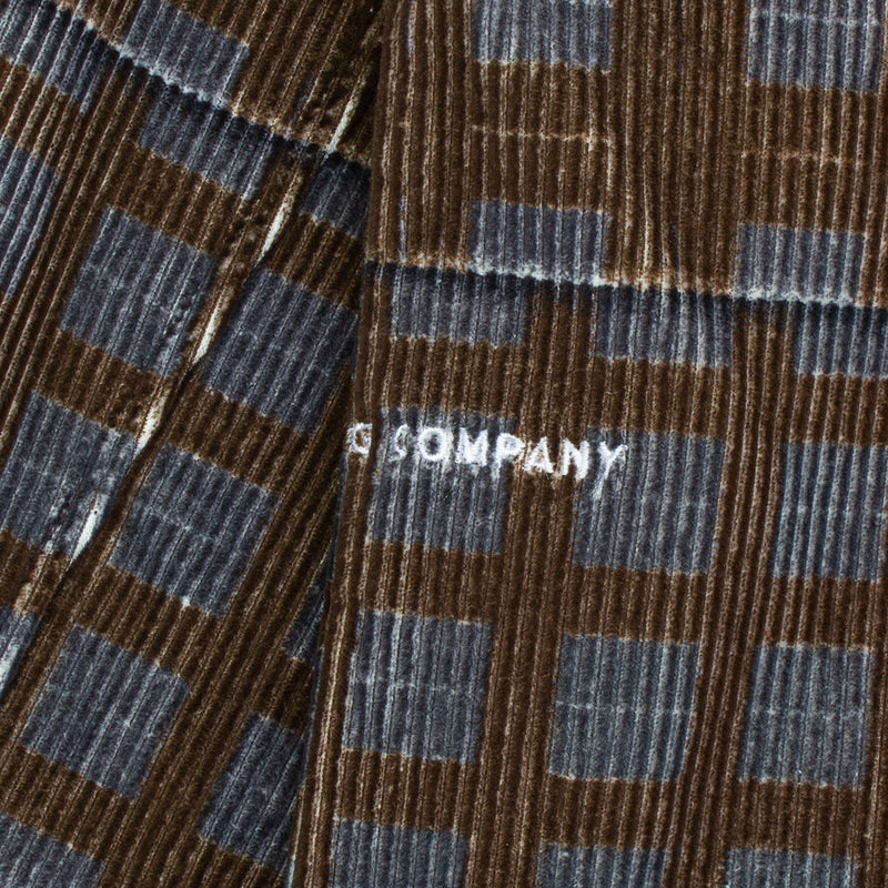 Pop Trading Company Gilles de Brock Corduroy Check Shirt
