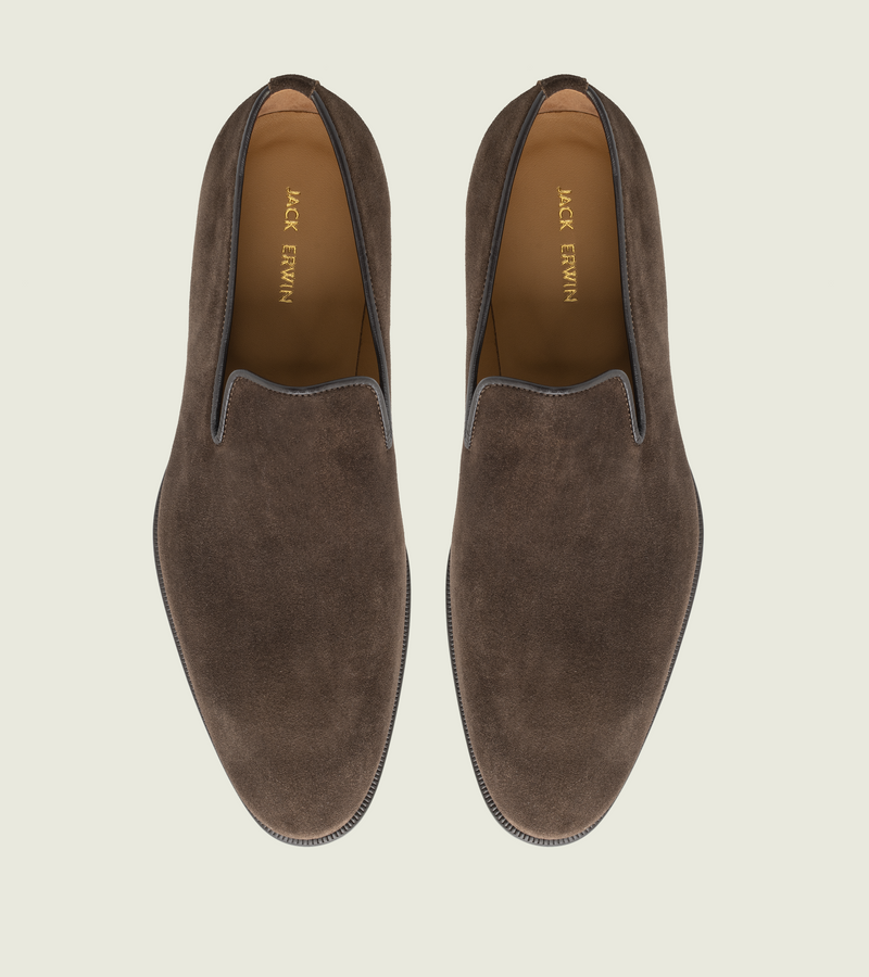 Dark Brown Suede