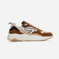 HUB Glide | Light Beige/Off White/Cognac | Men