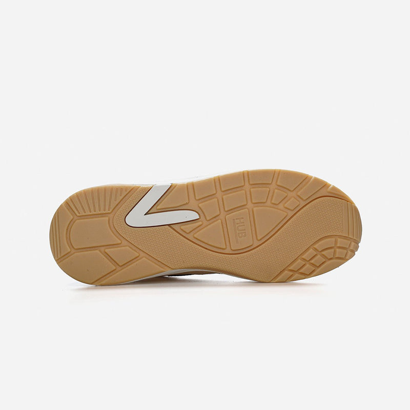 HUB Glide | Light Beige/Off White/Cognac | Men
