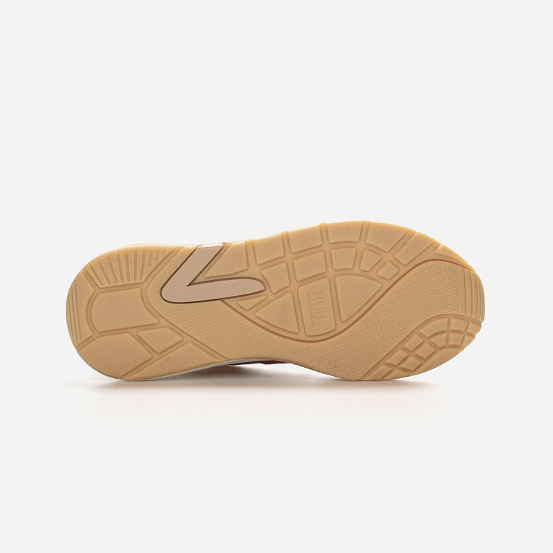 HUB Glide | Light Beige/Off White/Red Ochre | Women