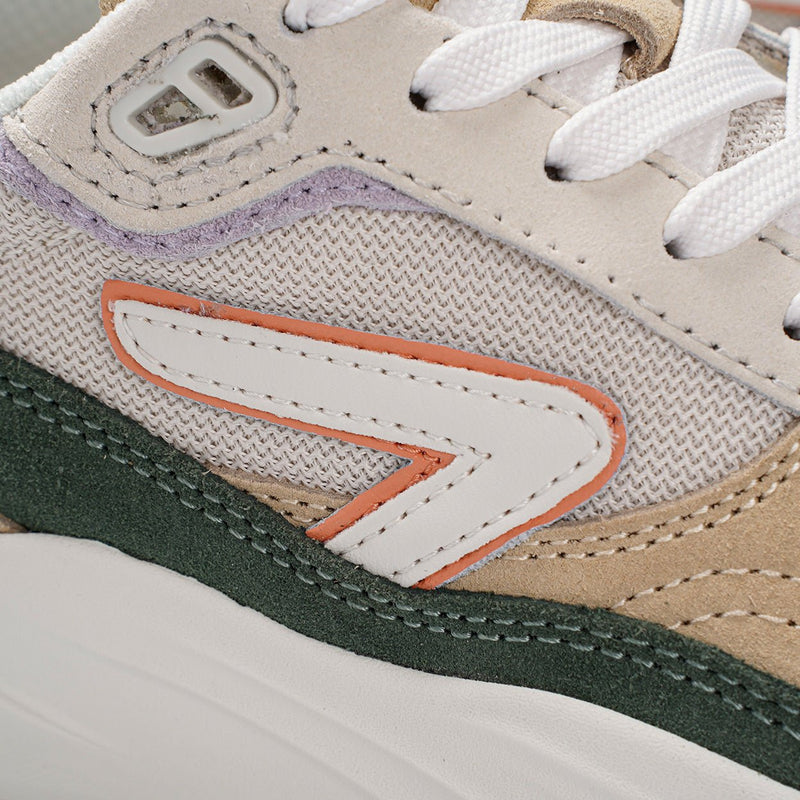 HUB Glide | Light Beige/Off White/Sage Green | Women