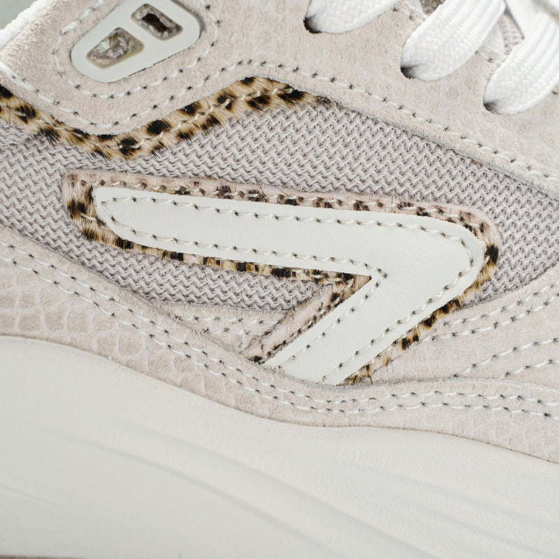 HUB Glide | Light Bone/Off White/Cheetah | Women