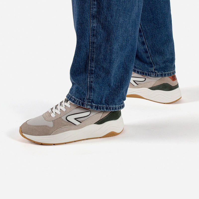HUB Glide | Light Bone/Off White/Dark Rust | Men