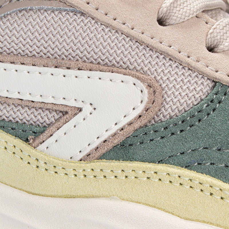 HUB Glide | Light Bone/Off White/Leaf Green | Women