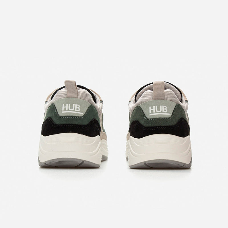HUB Glide | Light Bone/Off White/Sage Green | Men