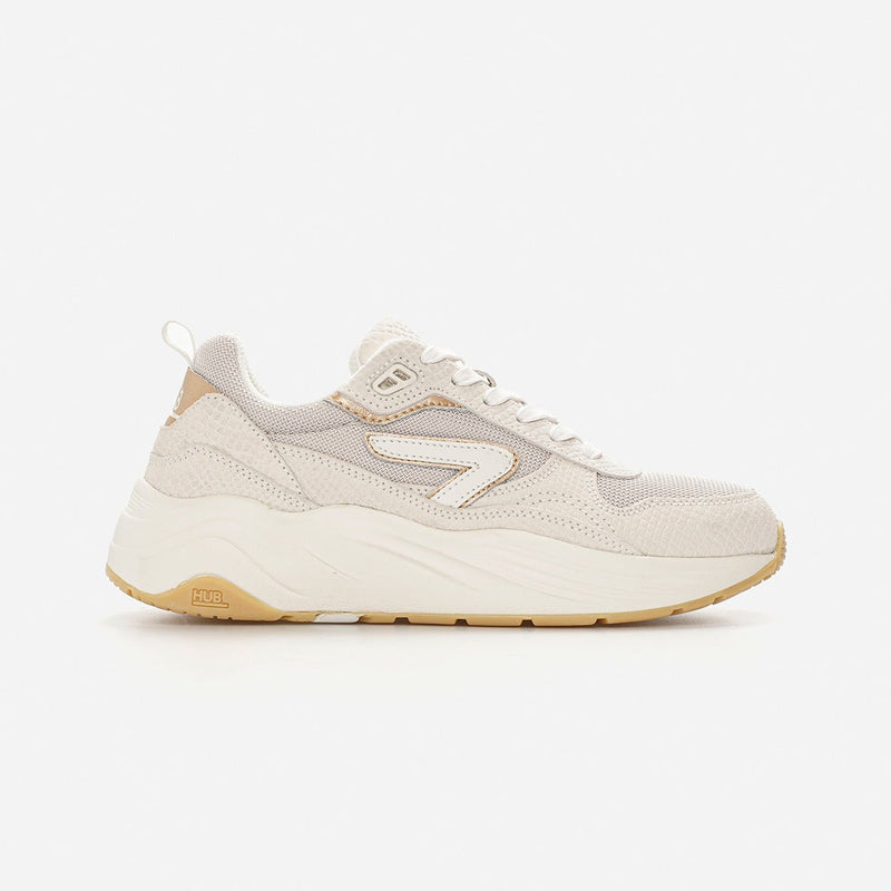 HUB Glide | Light Bone/Off White/Snake | Women