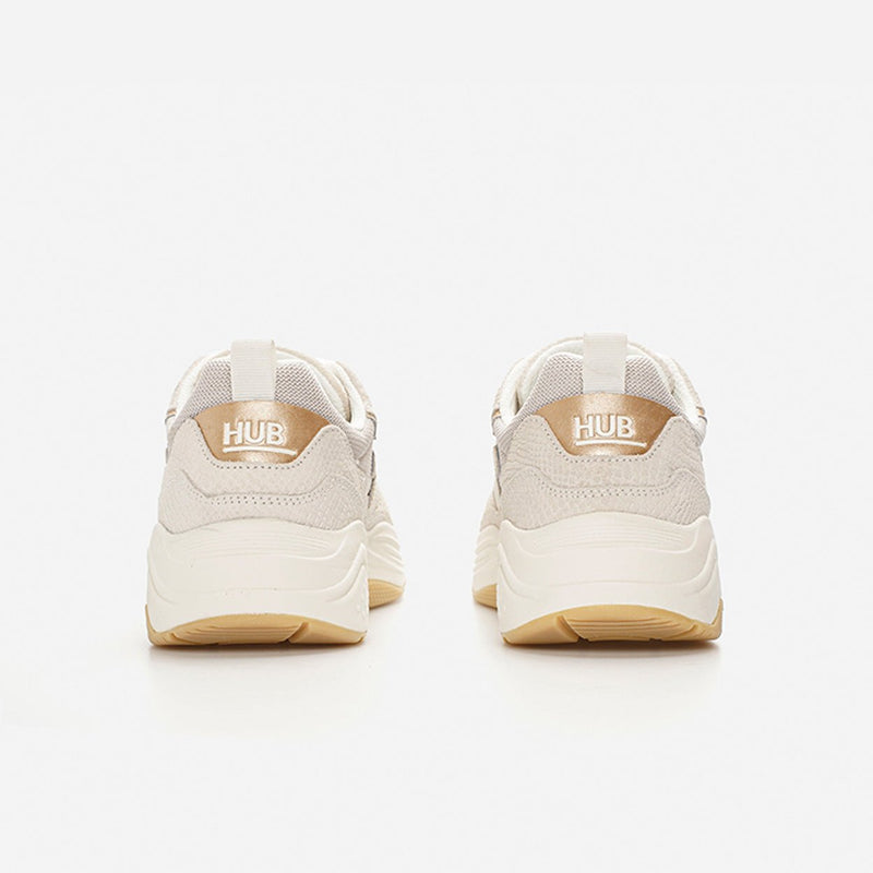 HUB Glide | Light Bone/Off White/Snake | Women