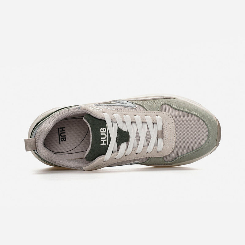HUB Glide | Light Bone/Sage Green | Women