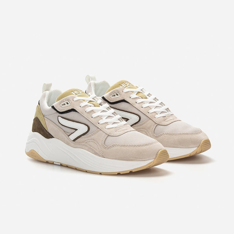 HUB Glide | Light Bone/White/Dark Olive | Men