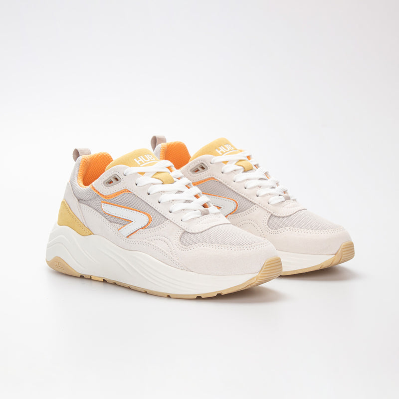 Glide | Light Bone/White/Papaya | Women