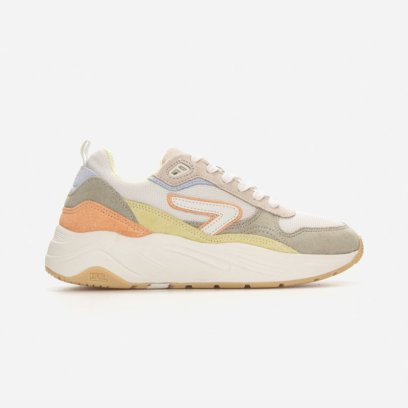 HUB Glide | Off White/Abbystone/Wax Yellow | Women