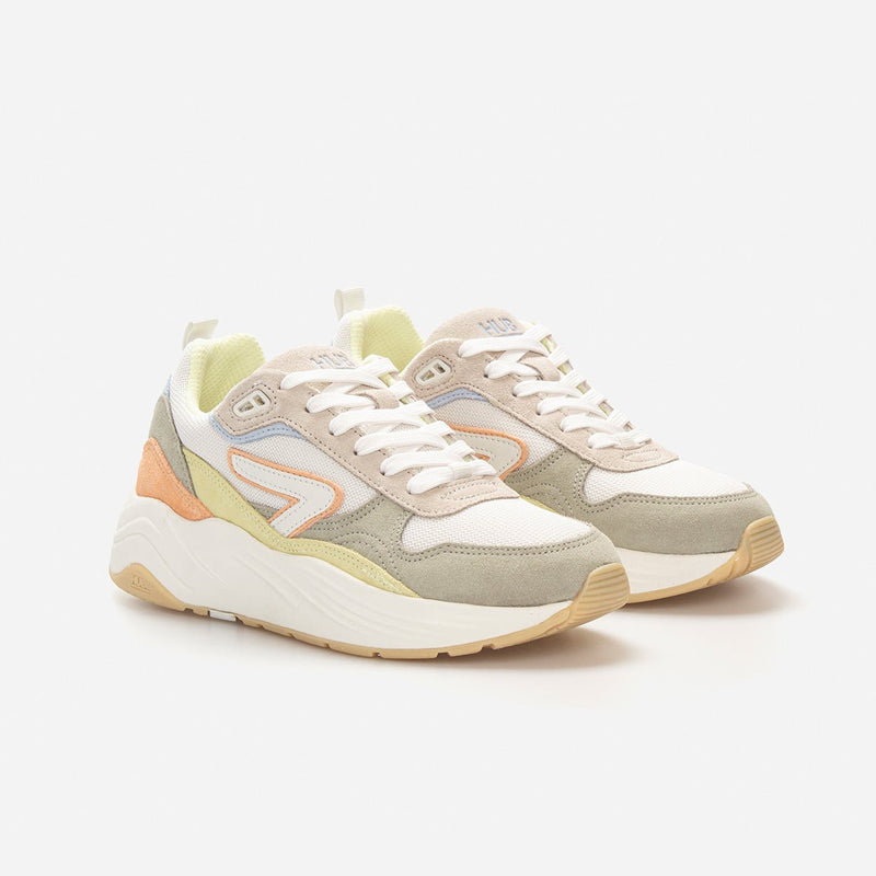 HUB Glide | Off White/Abbystone/Wax Yellow | Women