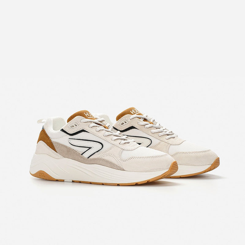 HUB Glide | Off White/Cognac/Dark Coffee | Men