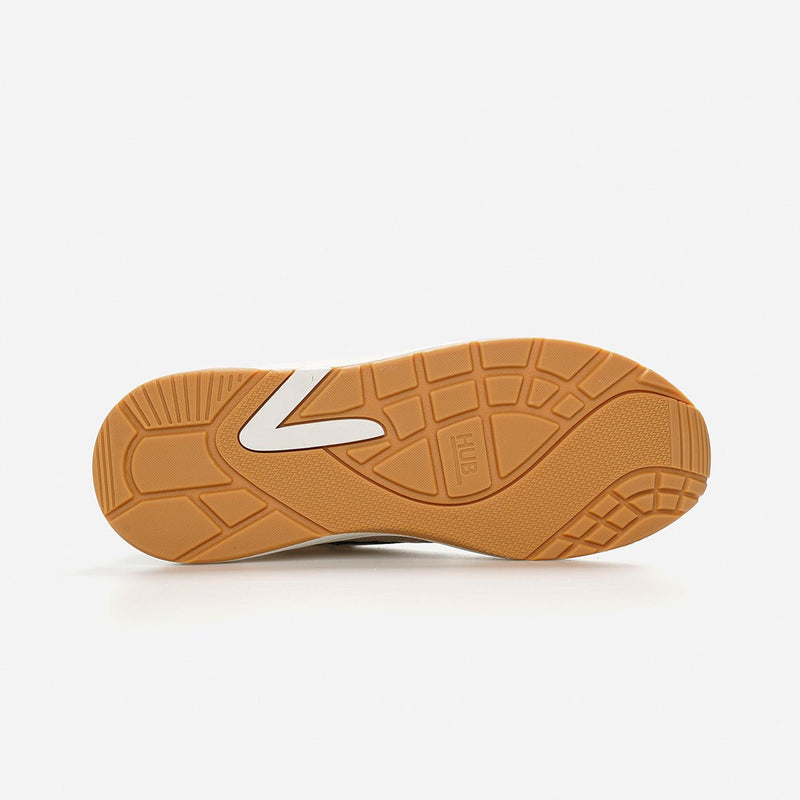 HUB Glide | Off White/Cognac/Dark Coffee | Men