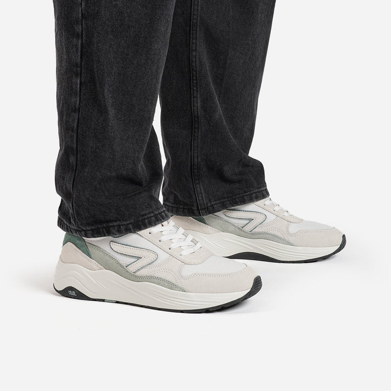 HUB Glide | Off White/Cucumber | Men