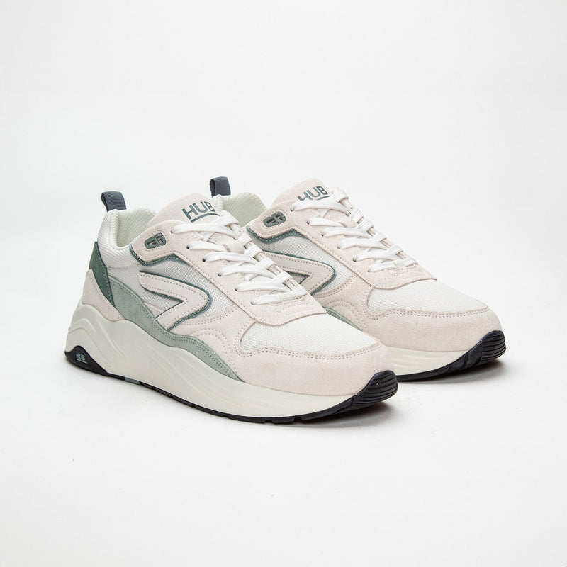 HUB Glide | Off White/Cucumber | Men