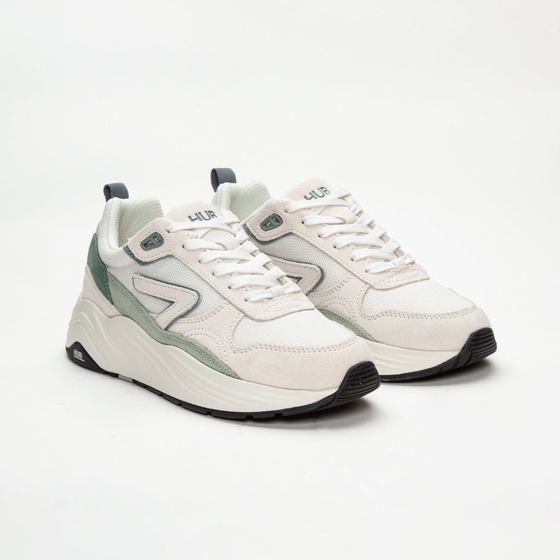 HUB Glide | Off White/Cucumber | Women