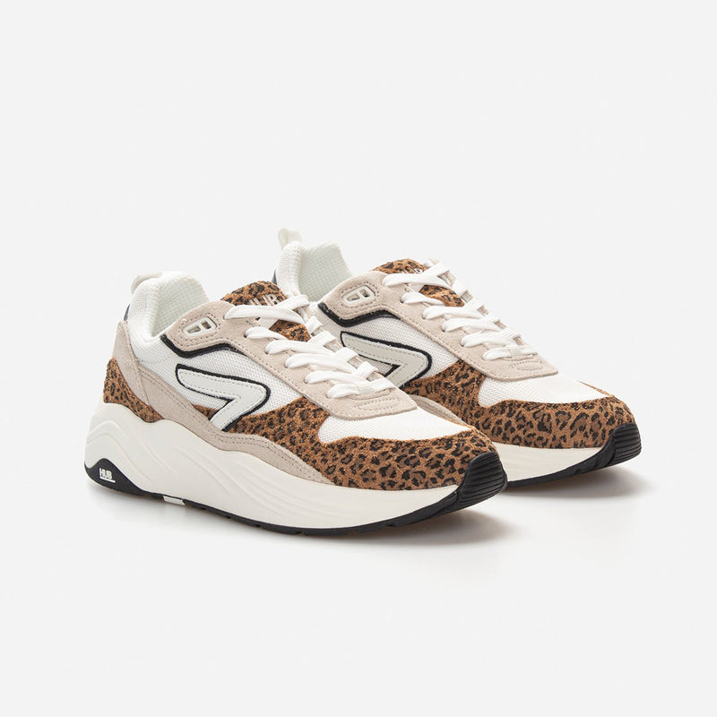 HUB Glide | Off White/Leopard | Women