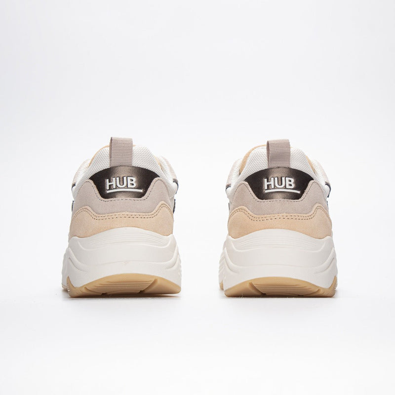 HUB Glide | Off White/Light Bone/Bronze | Women