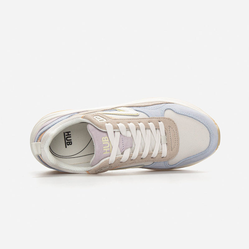 HUB Glide | Off White/Skyway/Lilac | Women