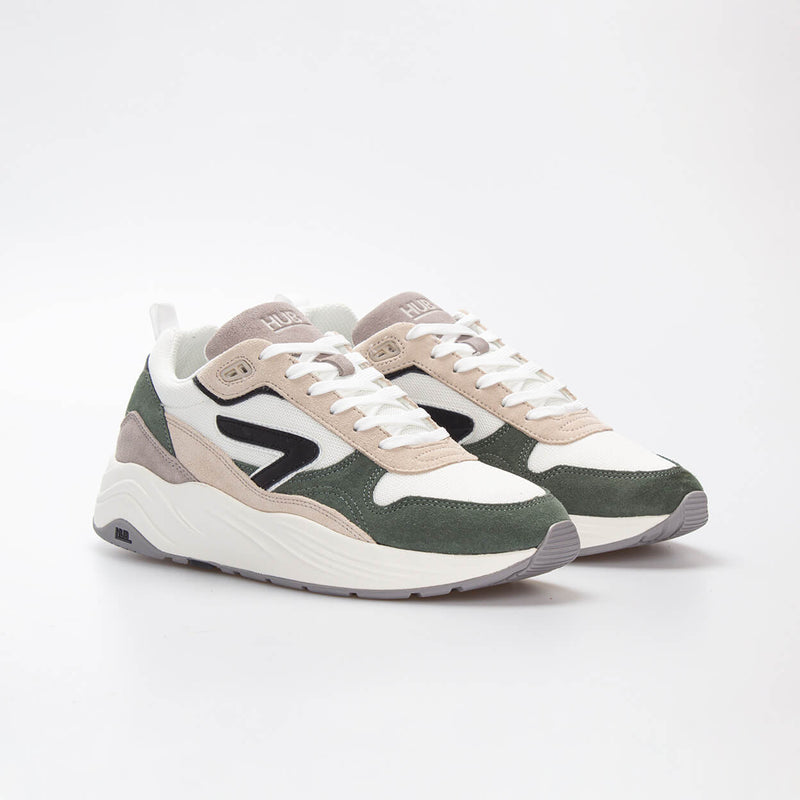 HUB Glide | White/Black/Sage Green | Men