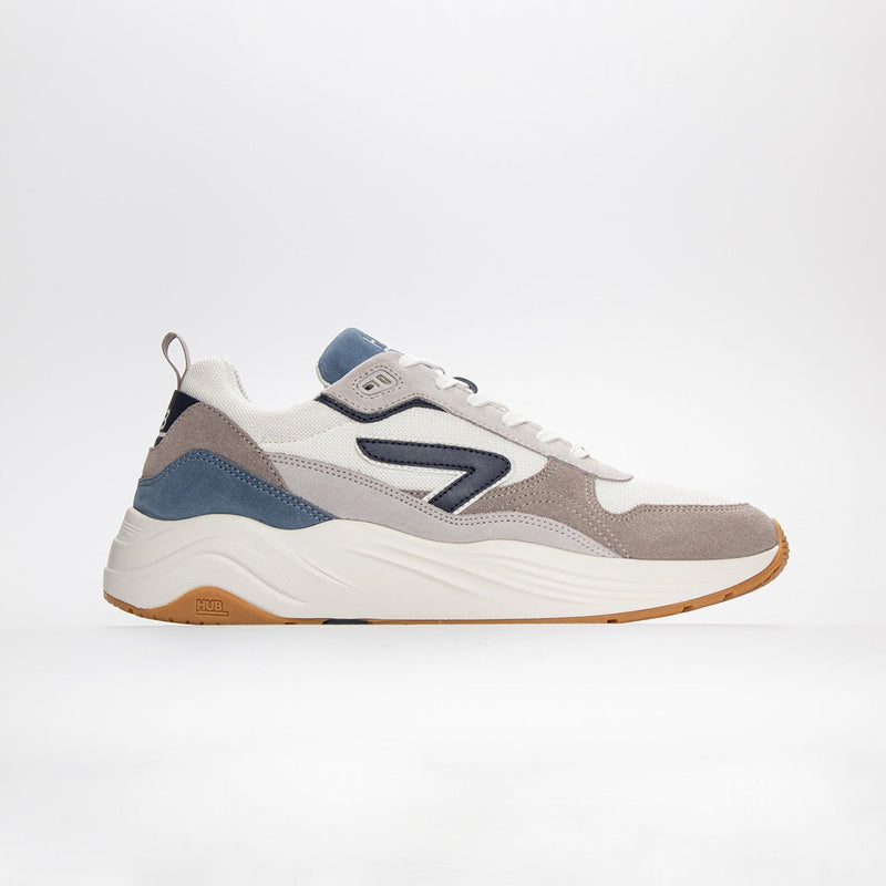 HUB Glide | White/Navy/Elemental Blue | Men