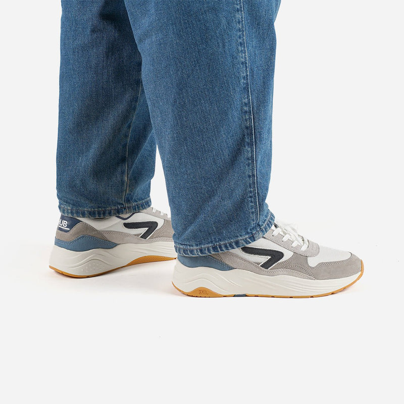 HUB Glide | White/Navy/Elemental Blue | Men
