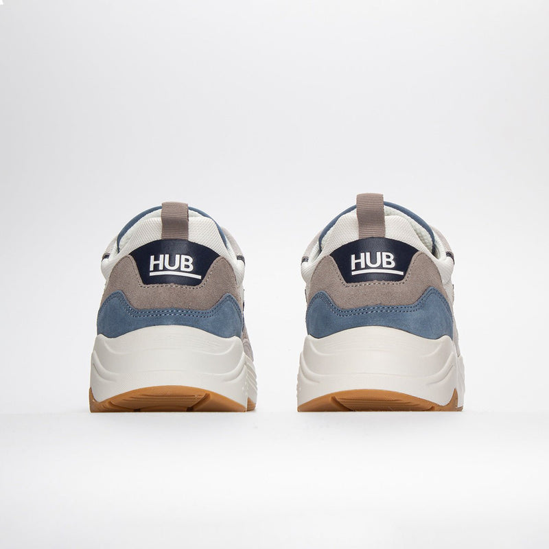 HUB Glide | White/Navy/Elemental Blue | Men