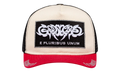 Godspeed 'E Pluribus' White & Red Trucker Hat