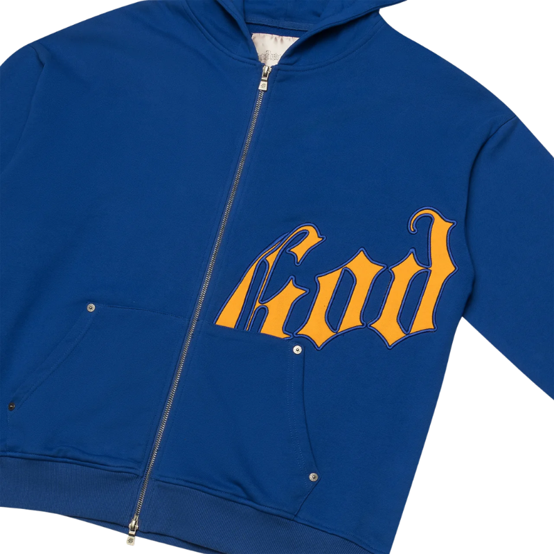 Godspeed OG Logo Blue & Yellow Sweats