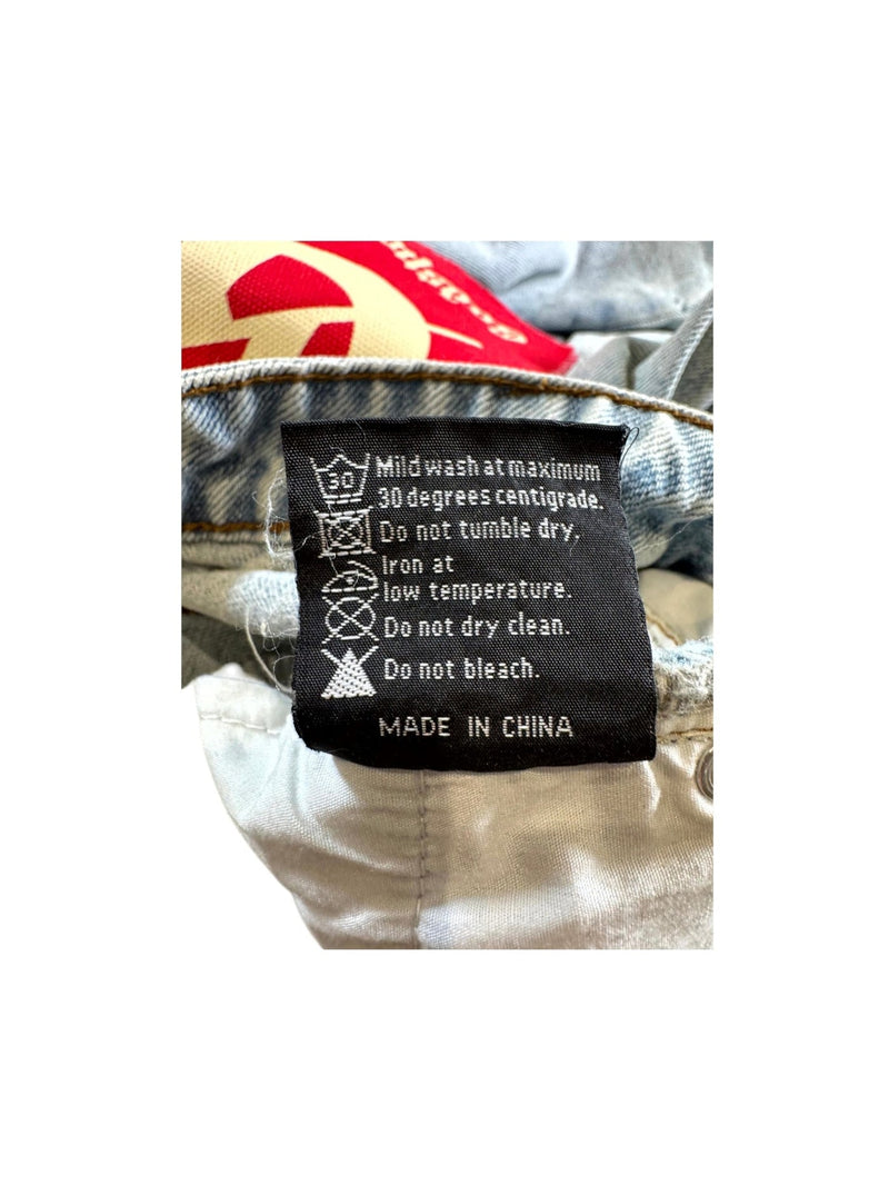 Godspeed 'OG Logo Flared' Light Wash Jeans - view 5