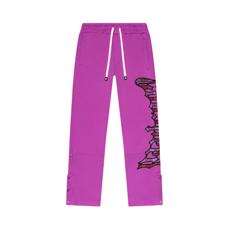 Godspeed OG Logo Plaid Pink Sweats