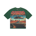 Godspeed 'On The Run' Green Tee - Men's