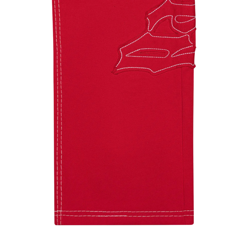 Godspeed 'Stitched' OG Logo Red Sweats