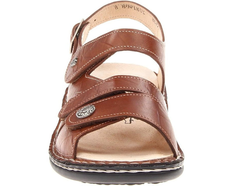 Women's Finn Comfort Gomera in Cognac Leather. Sku: 82562-345037