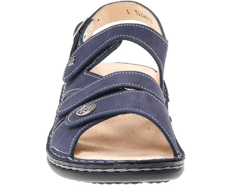 Women's Finn Comfort Gomera in Lake Nubuck. Sku: 82562-390087