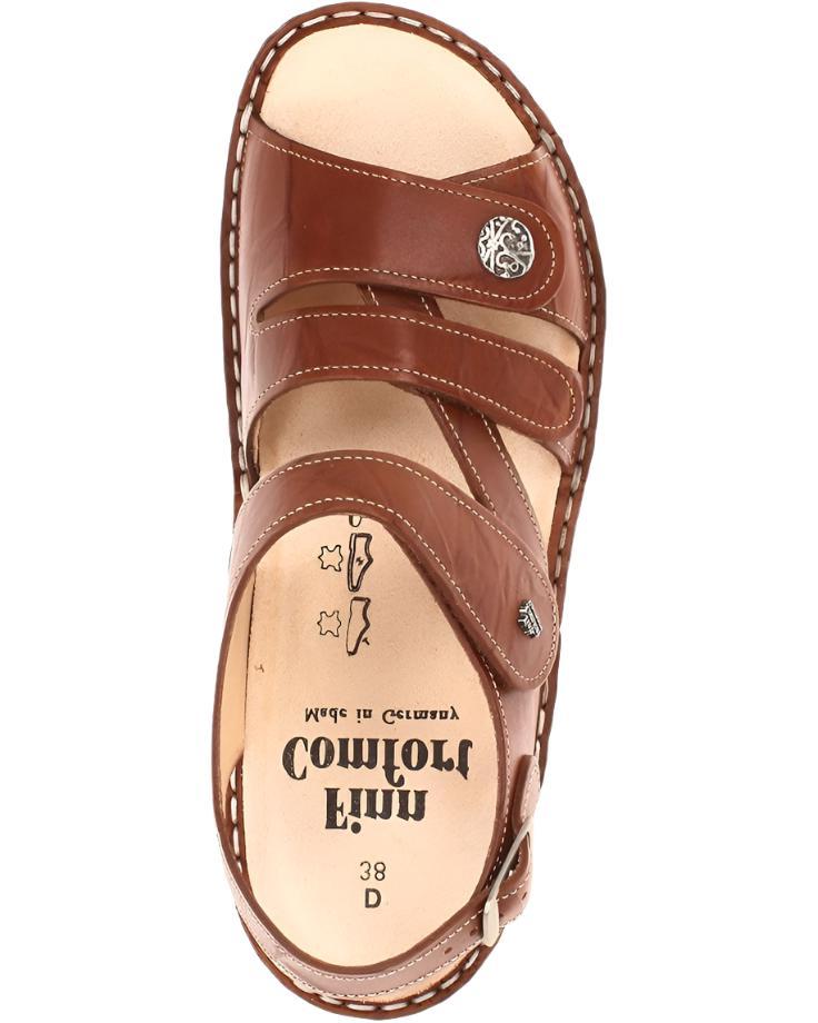 Women's Finn Comfort Gomera in Cognac Leather. Sku: 82562-345037