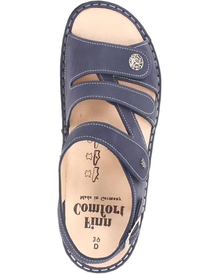 Women's Finn Comfort Gomera in Lake Nubuck. Sku: 82562-390087