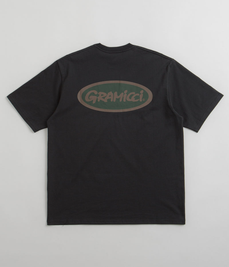 Gramicci Oval T-Shirt in Vintage Black and Green