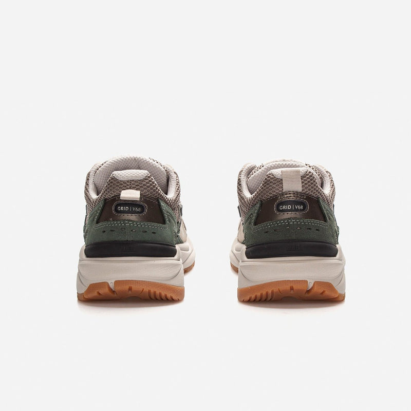 HUB Grid | Almond Brown/Dark Bronze/Sage Green | Women