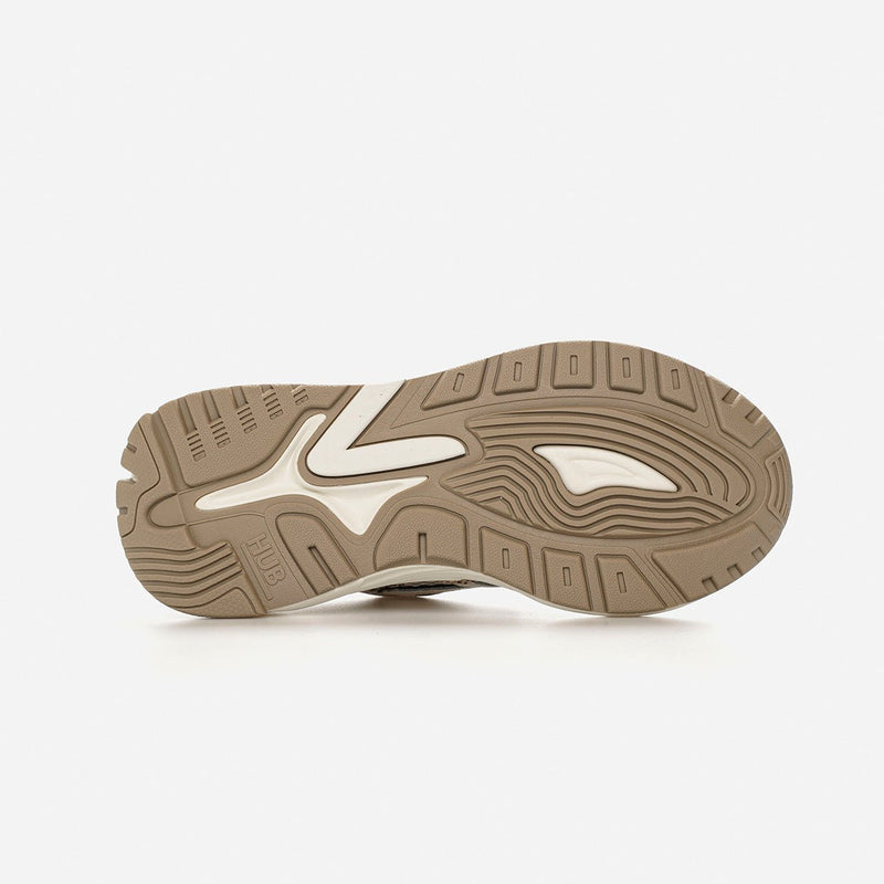 HUB Grid | Almond Brown/Off White/Cheetah | Women