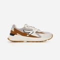 HUB Grid | Almond Brown/Off White/Cognac | Men