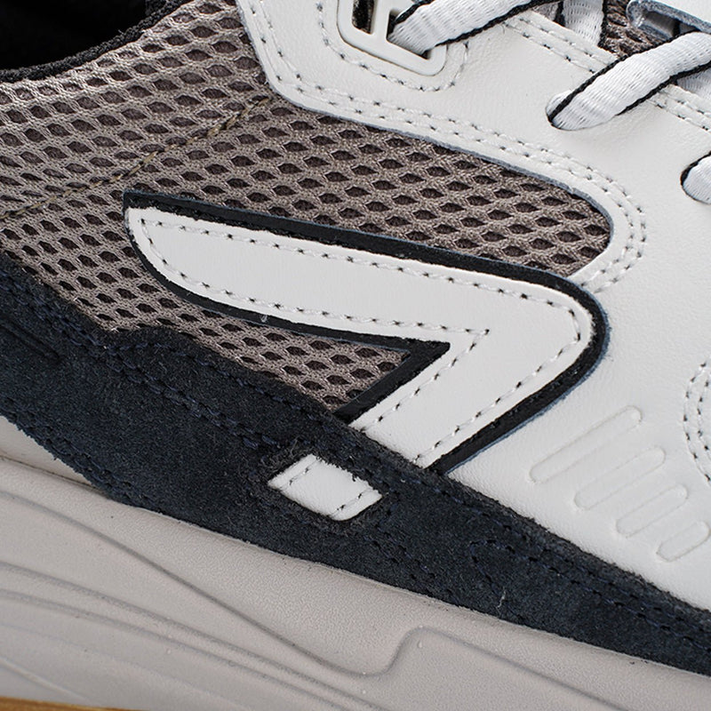 HUB Grid | Almond Brown/Off White/Navy | Men