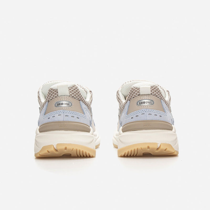 HUB Grid | Almond Brown/Silver/Skyway | Women