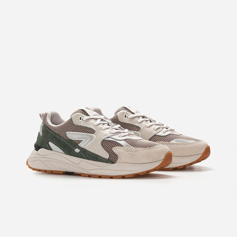 HUB Grid | Almond Brown/Vintage Silver/Sage Green | Men