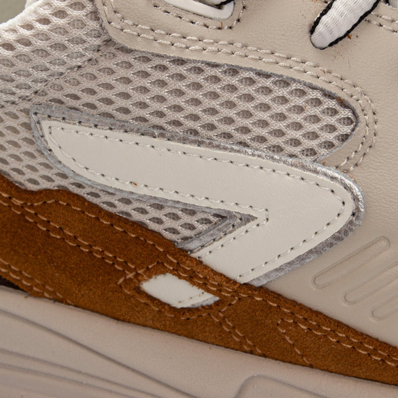HUB Grid | Light Bone/Off White/Cognac | Men