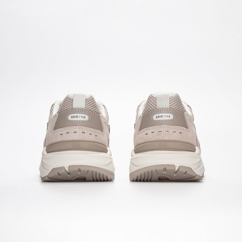 HUB Grid | Light Bone/Off White | Men