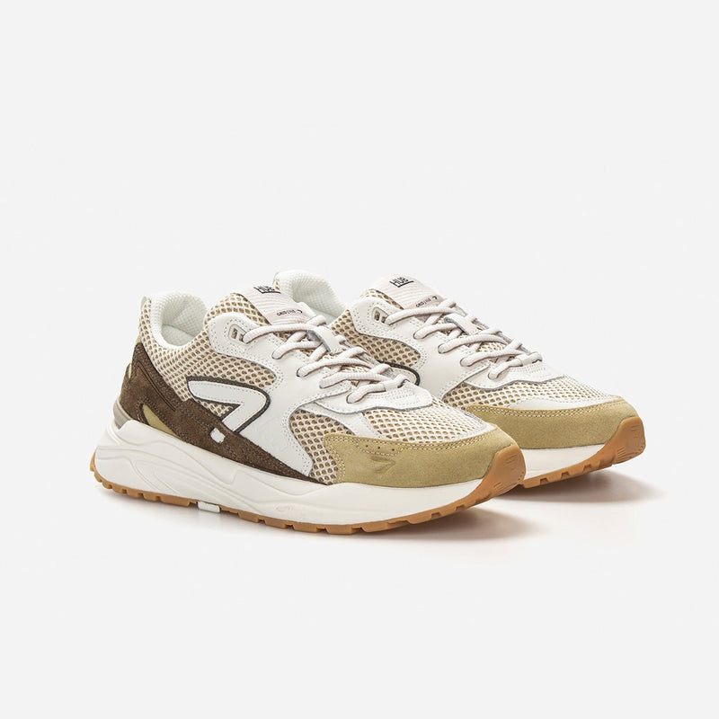 HUB Grid | Olivestone/Off White/Dark Olive | Men